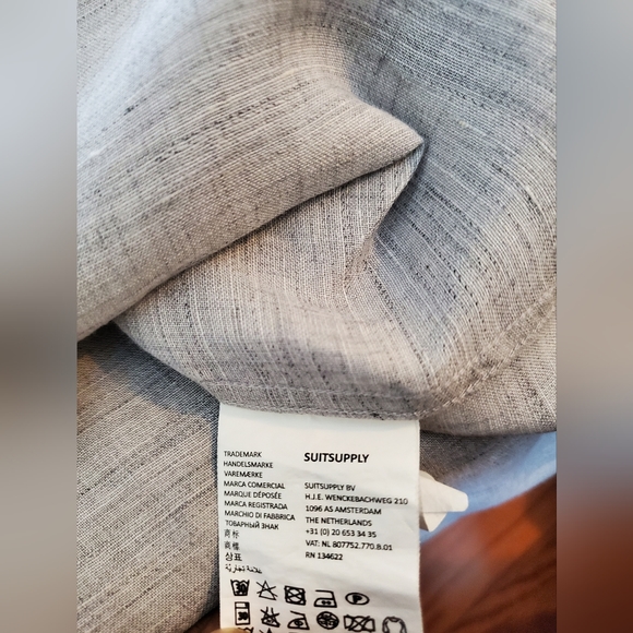 Suitsupply Grey Shirt 15¾ - Picture 8 of 8
